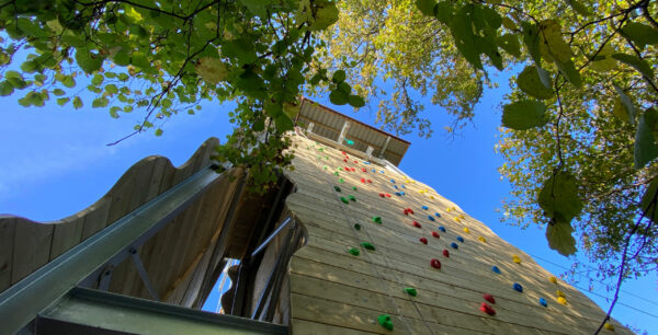 Sayers Croft climbing activity tower